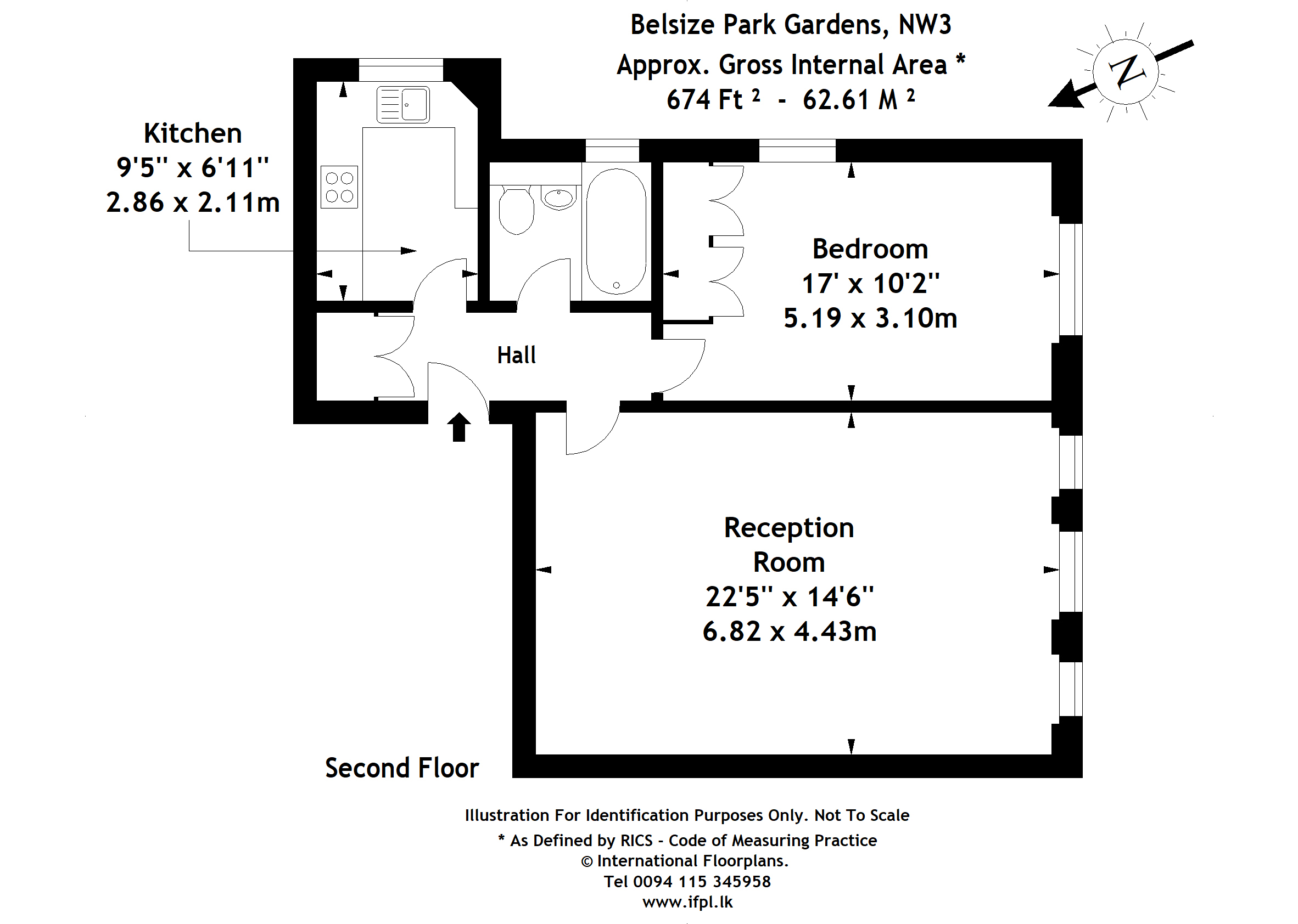 Floorplans For Belsize Park Gardens, London